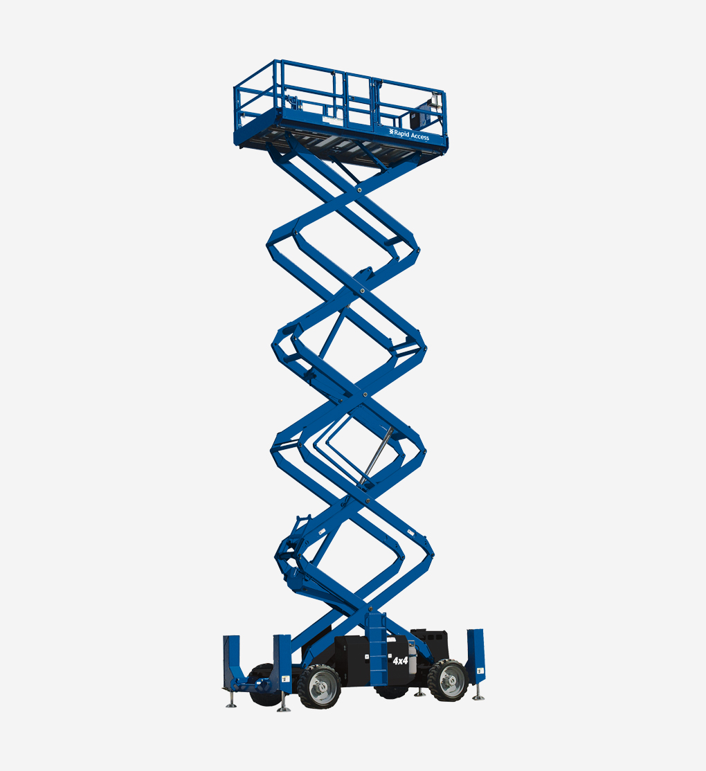 GS53-18.2m Diesel Scissor Lift 4WD