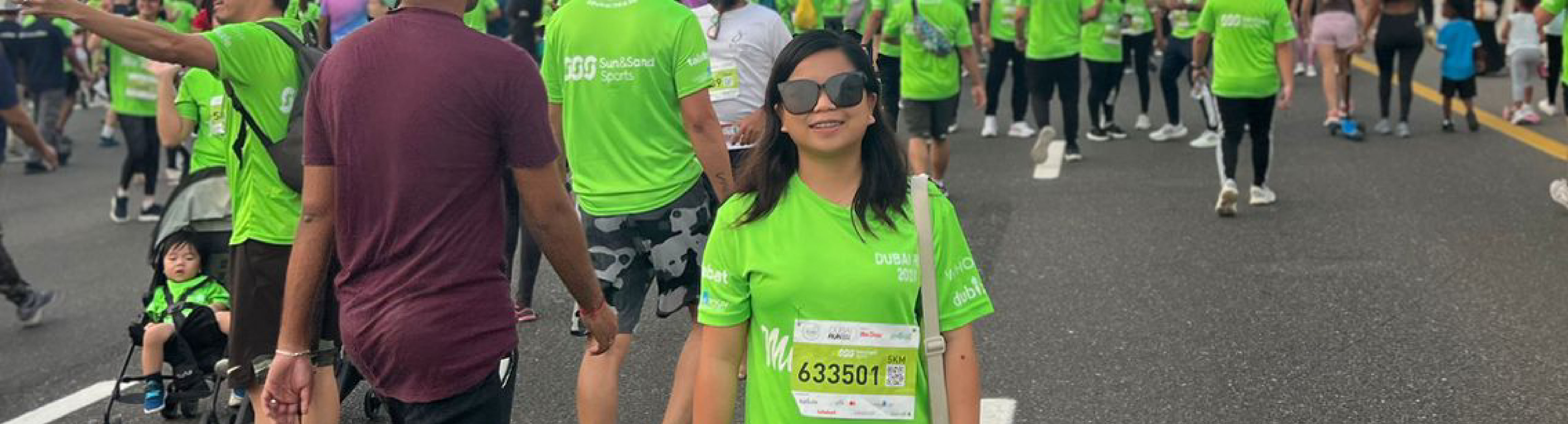 Rapid Access ran the extra mile at Dubai Run