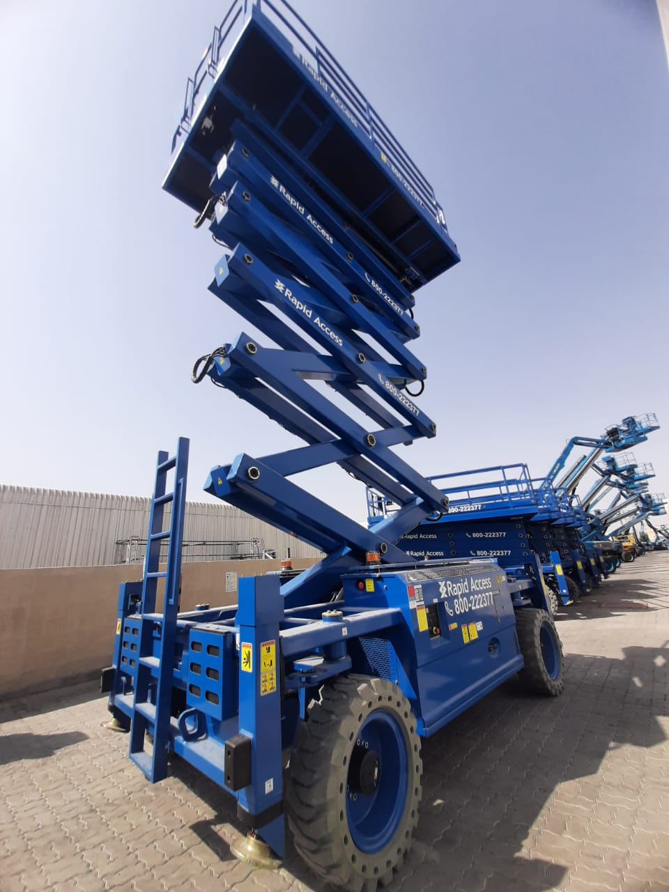 Rapid Access is adding 84 Dingli Scissor Lifts as part of its fleet expansion programme