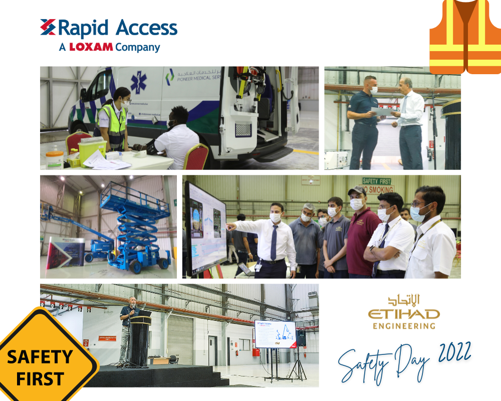 Rapid Access participated at Etihad Engineering’s Safety Day (2022)